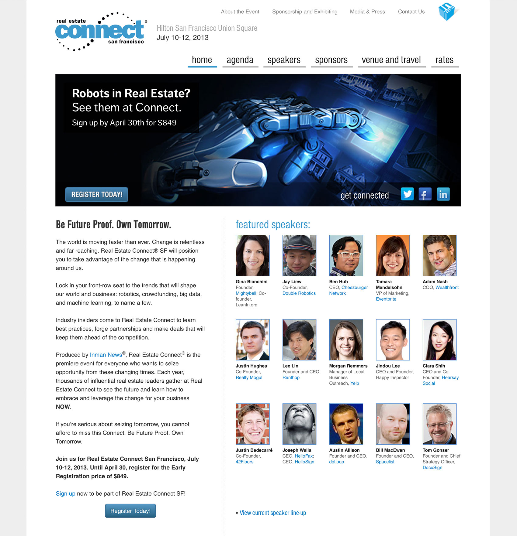 Real Estate Connect SF 2013